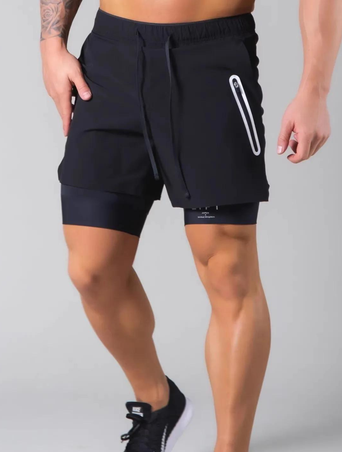 Short Masculino 2 em 1 Reeves