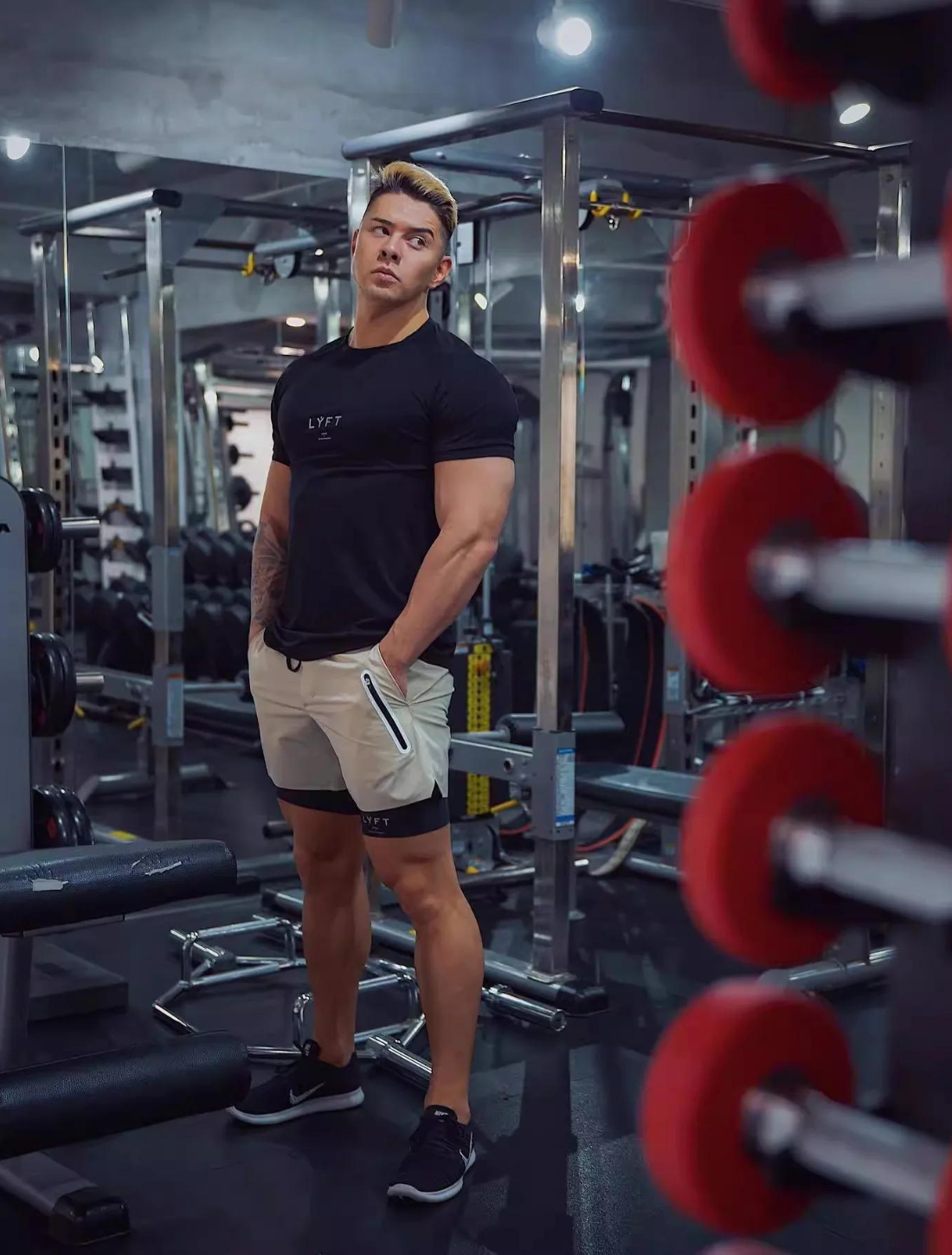 Short Masculino 2 em 1 Reeves