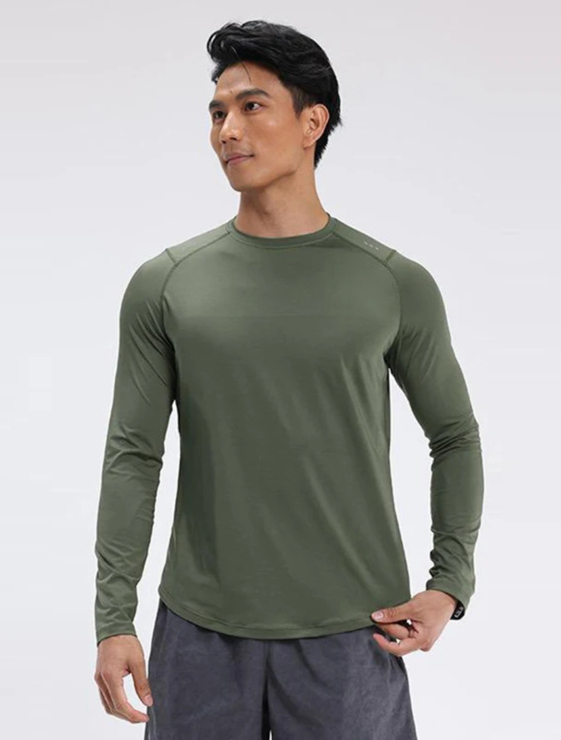 Camiseta Masculina Manga Longa UV Mesh
