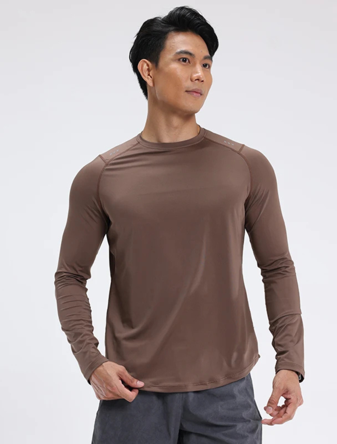 Camiseta Masculina Manga Longa UV Mesh