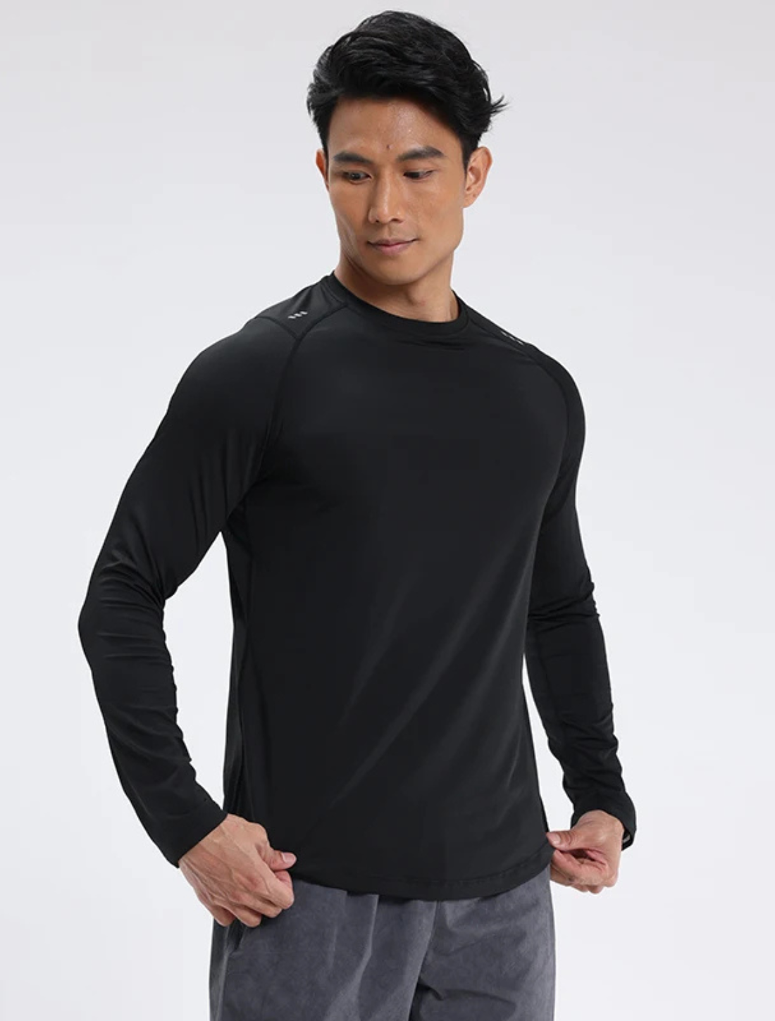 Camiseta Masculina Manga Longa UV Mesh