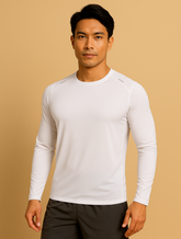Camiseta Masculina Manga Longa UV Mesh