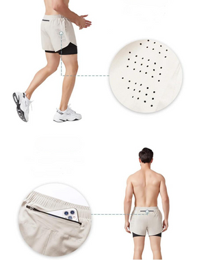 Short Masculino 2 em 1 Urban Premium